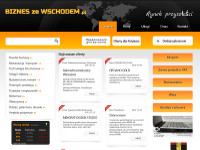 BiznesZeWschodem.pl - wykonane przez VisualTeam.pl